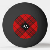 Clan Macleod van Raasay Tartan Pingpongbal (Voorkant)