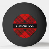 Clan Macleod van Raasay Tartan Pingpongbal (Achterkant)