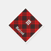 Clan Macleod van Raasay Tartan Servet (Hoek)