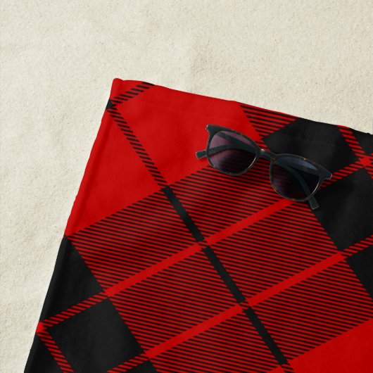 Clan Macleod van Raasay Tartan Strandlaken (In situ)