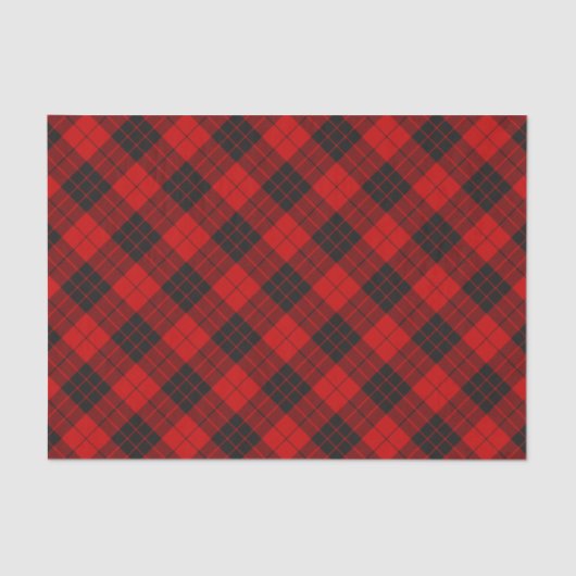 Clan Macleod van Raasay Tartan Tissuepapier (Voorkant)