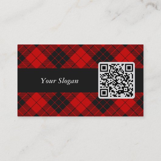 Clan Macleod van Raasay Tartan Visitekaartje (Achterkant)