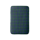 Clan MacLeod van Skye Green en Blue Scottish Plaid Badmat (Voorkant Verticaal)