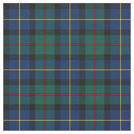 Clan MacLeod van Skye Tartan Stof (Close Up)