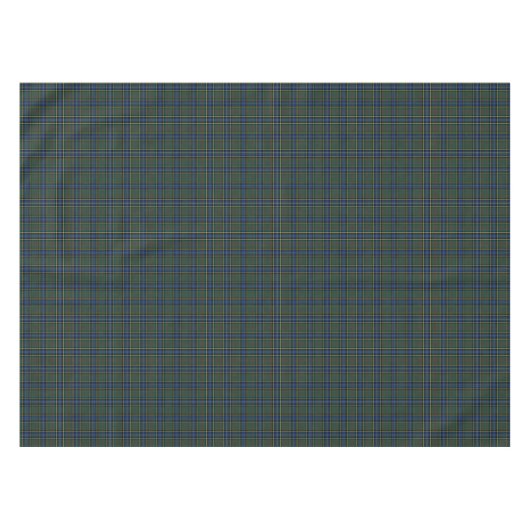 Clan MacMillan Blauw en Groen Schots Tartan Tafelkleed (Voorkant (Horizontaal))