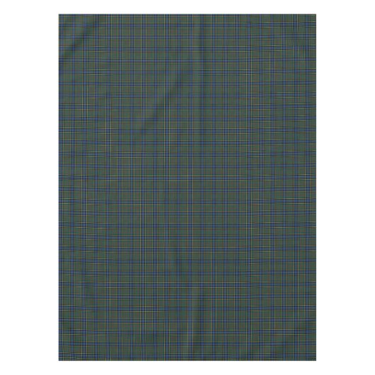 Clan MacMillan Blauw en Groen Schots Tartan Tafelkleed (Voorkant)