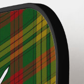 Clan MacMillan Crest Badge & Tartan Pickleball Paddle (Links Detail)