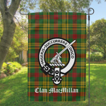 Clan MacMillan Crest Badge & Tartan