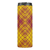 Clan MacMillan Crest over jurk Tartan Thermosbeker (Achterkant)