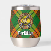 Clan MacMillan Crest over Tartan (Voorkant)