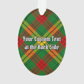 Clan MacMillan Crest over Tartan Ornament (achterkant)