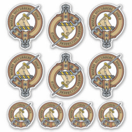 Clan MacMillan Crest Sticker Set