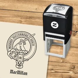 Clan MacMillan Crest Zelfinkkend Stempel