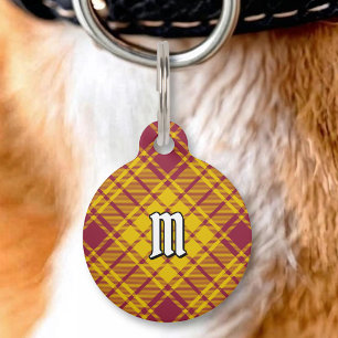 Clan MacMillan Dress Tartan Huisdierpenning