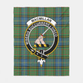 Clan MacMillan Hunting Ancient Tartan Pset Fleece Deken (Voorkant)