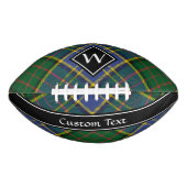Clan MacMillan Hunting Tartan American Football (Voorkant)