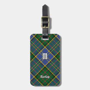 Clan MacMillan Hunting Tartan Bagagelabel