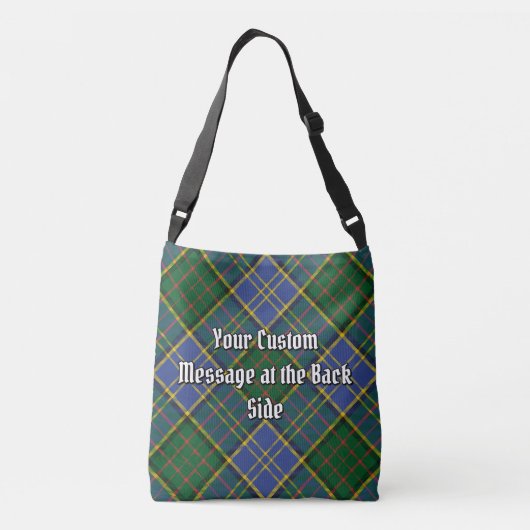 Clan MacMillan Hunting Tartan Crossbody Tas (Achterkant)