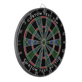 Clan MacMillan Hunting Tartan Dartbord (Voorkant Links)