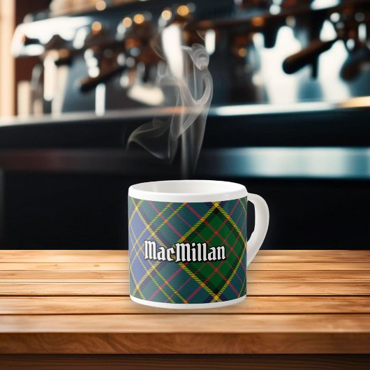Clan MacMillan Hunting Tartan Espresso Kop