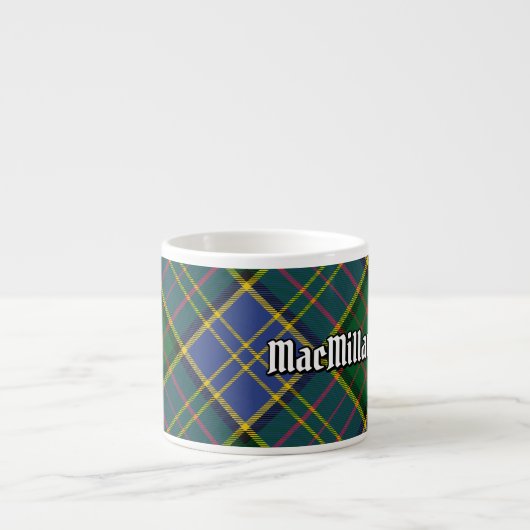 Clan MacMillan Hunting Tartan Espresso Kop (Voorkant)