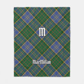 Clan MacMillan Hunting Tartan Fleece Deken (Voorkant)