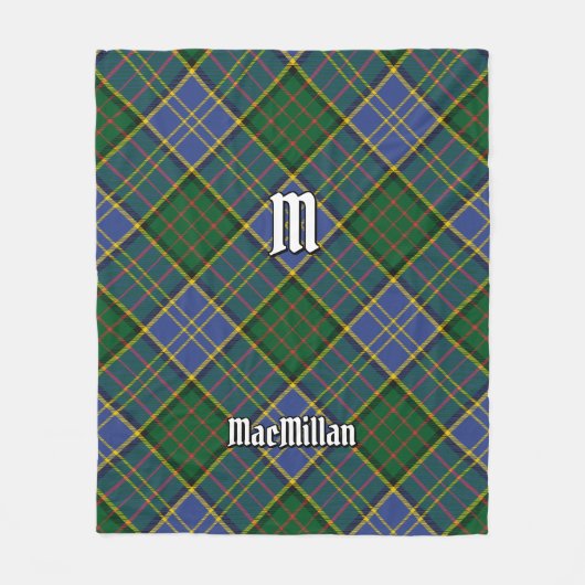 Clan MacMillan Hunting Tartan Fleece Deken (Voorkant)
