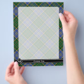 Clan MacMillan Hunting Tartan Flyer (Hand)