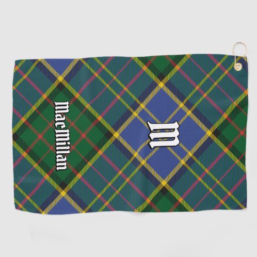 Clan MacMillan Hunting Tartan Golfhanddoek (Horizontaal)