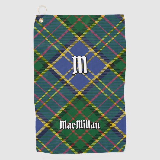 Clan MacMillan Hunting Tartan Golfhanddoek (Voorkant)