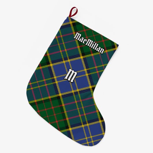 Clan MacMillan Hunting Tartan Grote Kerstsok (Voorkant (Hangend))