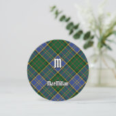 Clan MacMillan Hunting Tartan Kaart (Staand voorkant)