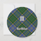 Clan MacMillan Hunting Tartan Kaart (Voorkant)