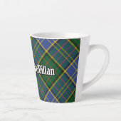 Clan MacMillan Hunting Tartan Latte Mok (Rechts)