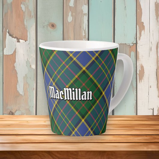 Clan MacMillan Hunting Tartan Latte Mok