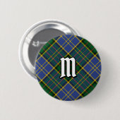 Clan MacMillan Hunting Tartan Ronde Button 5,7 Cm (Voorkant /achterkant)