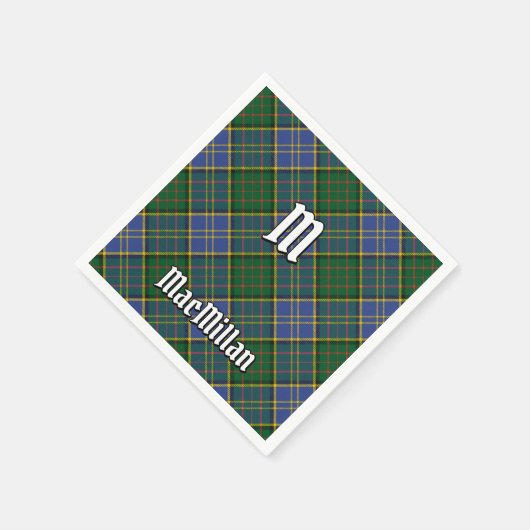 Clan MacMillan Hunting Tartan Servet (Hoek)