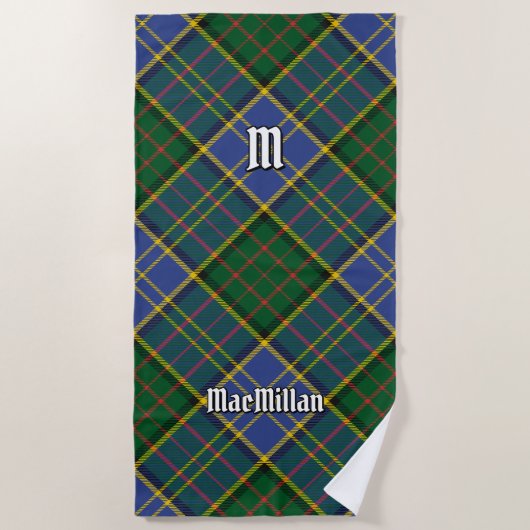 Clan MacMillan Hunting Tartan Strandlaken (Voorkant)