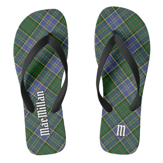 Clan MacMillan Hunting Tartan Teenslippers (Voetbed)