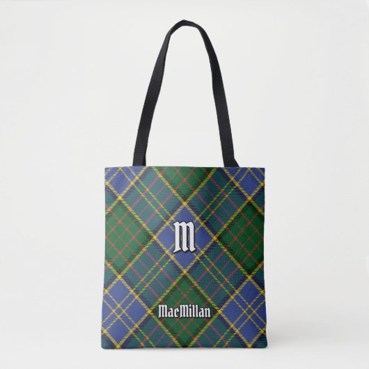 Clan MacMillan Hunting Tartan Tote Bag (Voorkant)