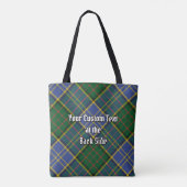 Clan MacMillan Hunting Tartan Tote Bag (Achterkant)