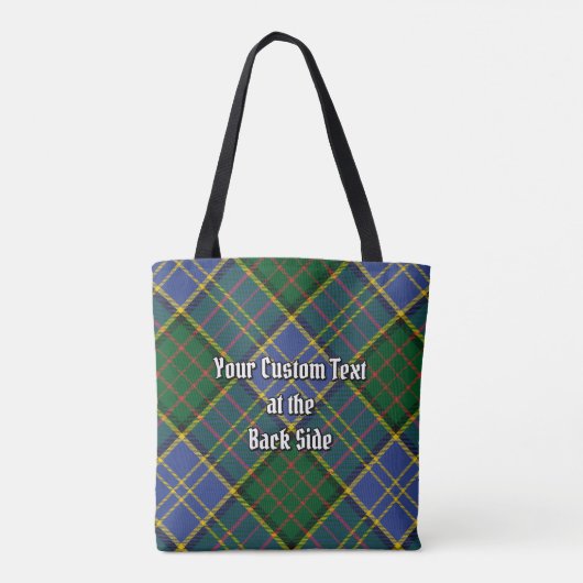Clan MacMillan Hunting Tartan Tote Bag (Achterkant)