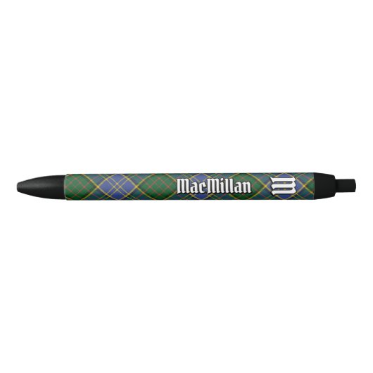 Clan MacMillan Hunting Tartan Zwarte Inkt Pen (Voorkant)