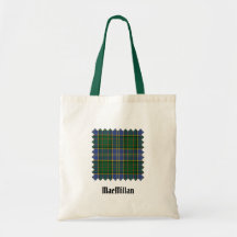 Clan MacMillan Jacht Tartan Canvas tas