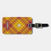 Clan MacMillan Jurk Tartan Bagagelabel (Voorkant horizontaal)