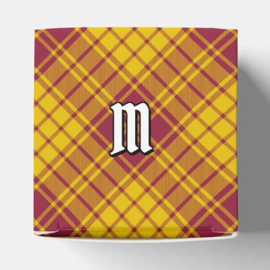 Clan MacMillan Jurk Tartan Bedankdoosjes (Bovenkant)