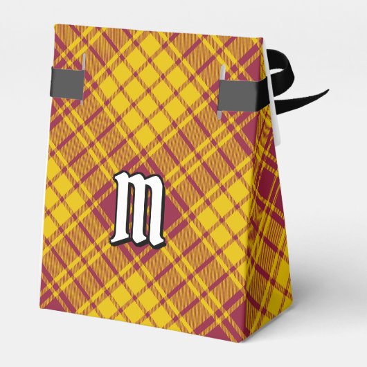 Clan MacMillan Jurk Tartan Bedankdoosjes (Achterkant)