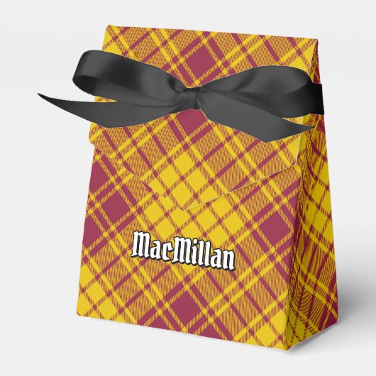Clan MacMillan Jurk Tartan Bedankdoosjes (Voorkant Zijde)