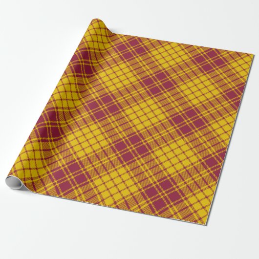 Clan MacMillan Jurk Tartan Cadeaupapier (Uitgerold)