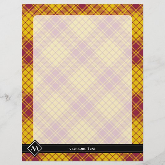 Clan MacMillan Jurk Tartan Flyer (Voorkant)